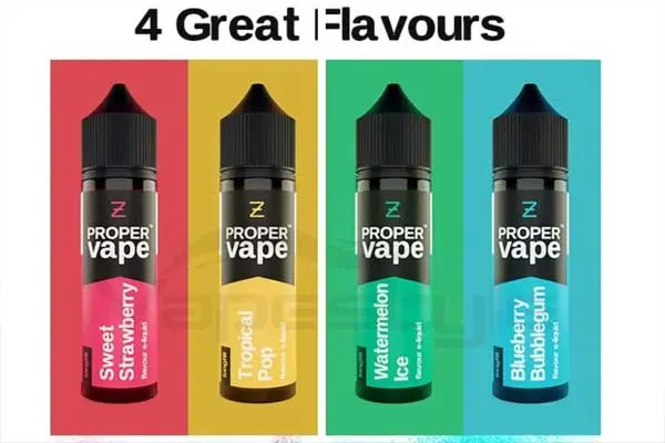 Proper Vape e-liquid kolekce - kvalitní náplně do elektronických cigaret Proper Vape - prémiové e-liquidy a náplně pro elektronické cigarety Zeus Juice